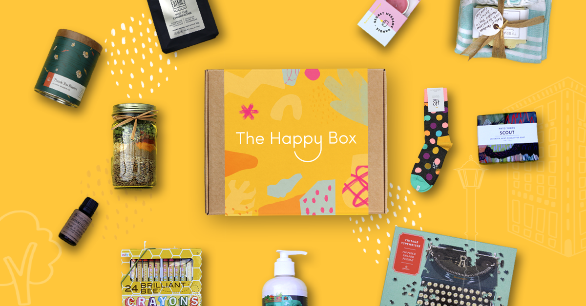 Curated Gift Boxes Canada | The Happy Box