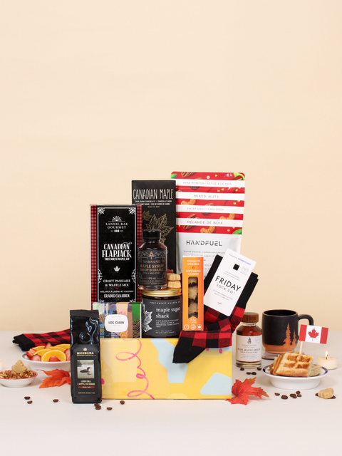 curated gift boxes canada collection with signature gifts from local Canadian makers